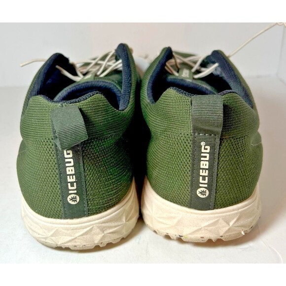 Icebug Shoes Mens 13 Olive Green Eli RB9X sneakers minimalist sustainable bloom - Picture 2 of 7